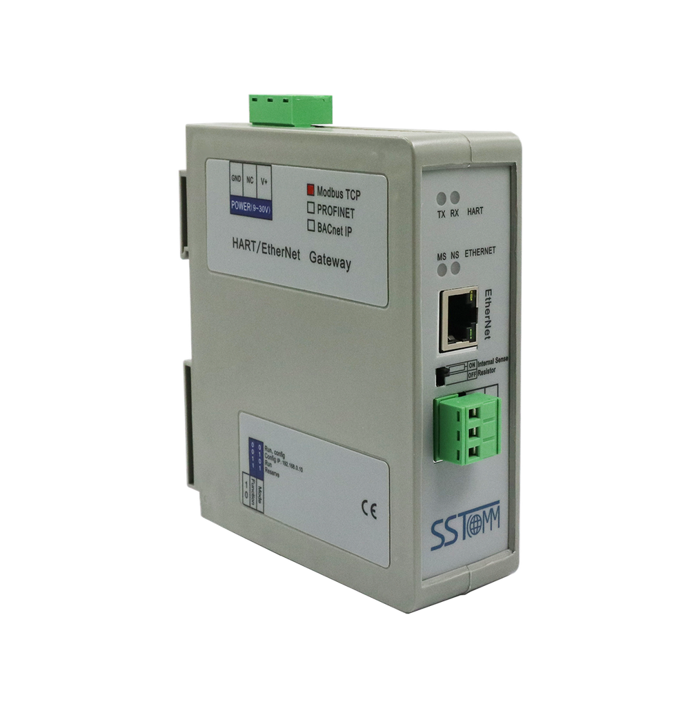 3-channel HART / Modbus TCP Gateway