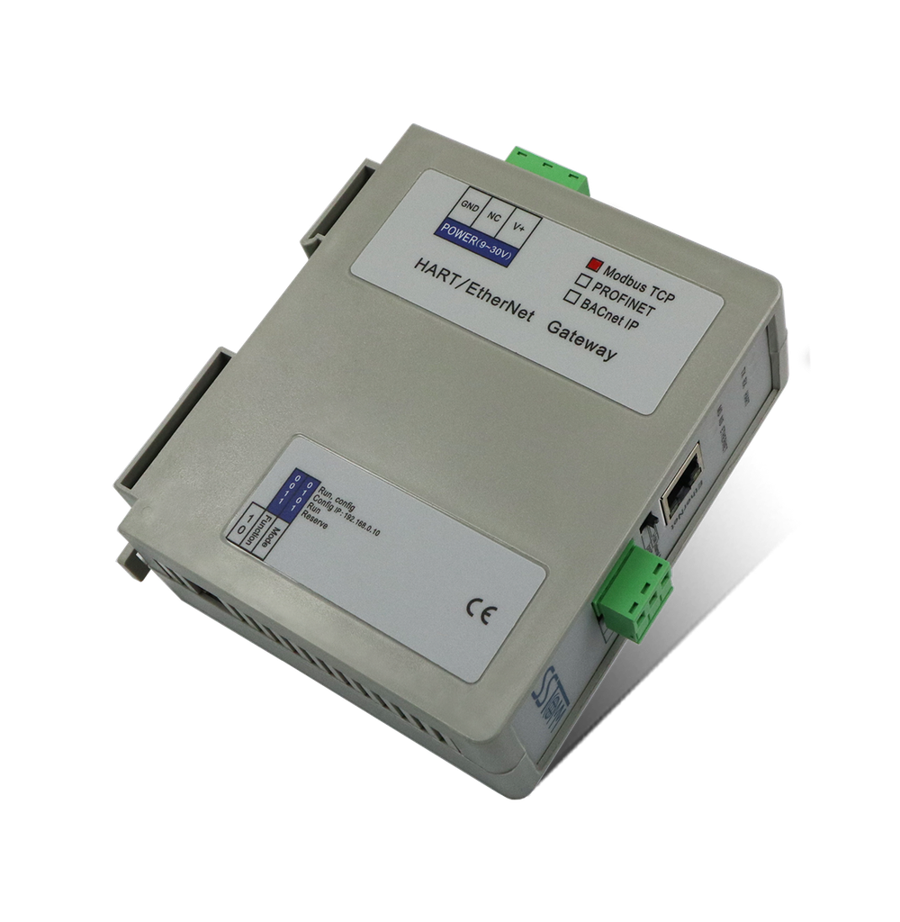 3-channel HART / Modbus TCP Gateway