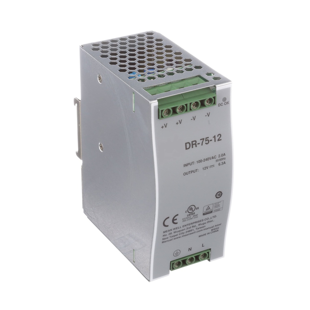 DR-75W Din Rail Power Supply 24V,4A