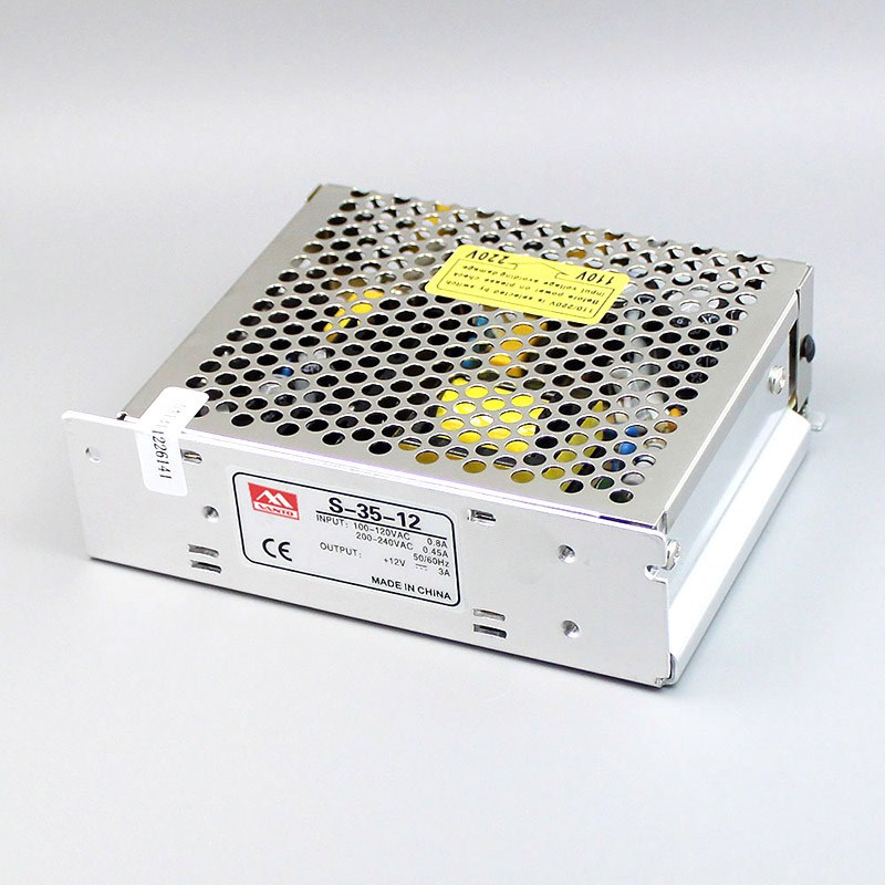 S-35W Single Output Switching Power Supply 12V, 3A