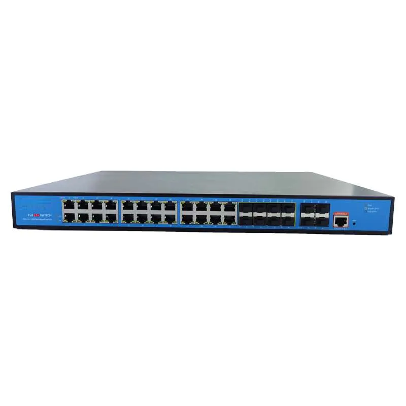 36 Ports Layer 3 Managed PoE Switch with 10G Uplink