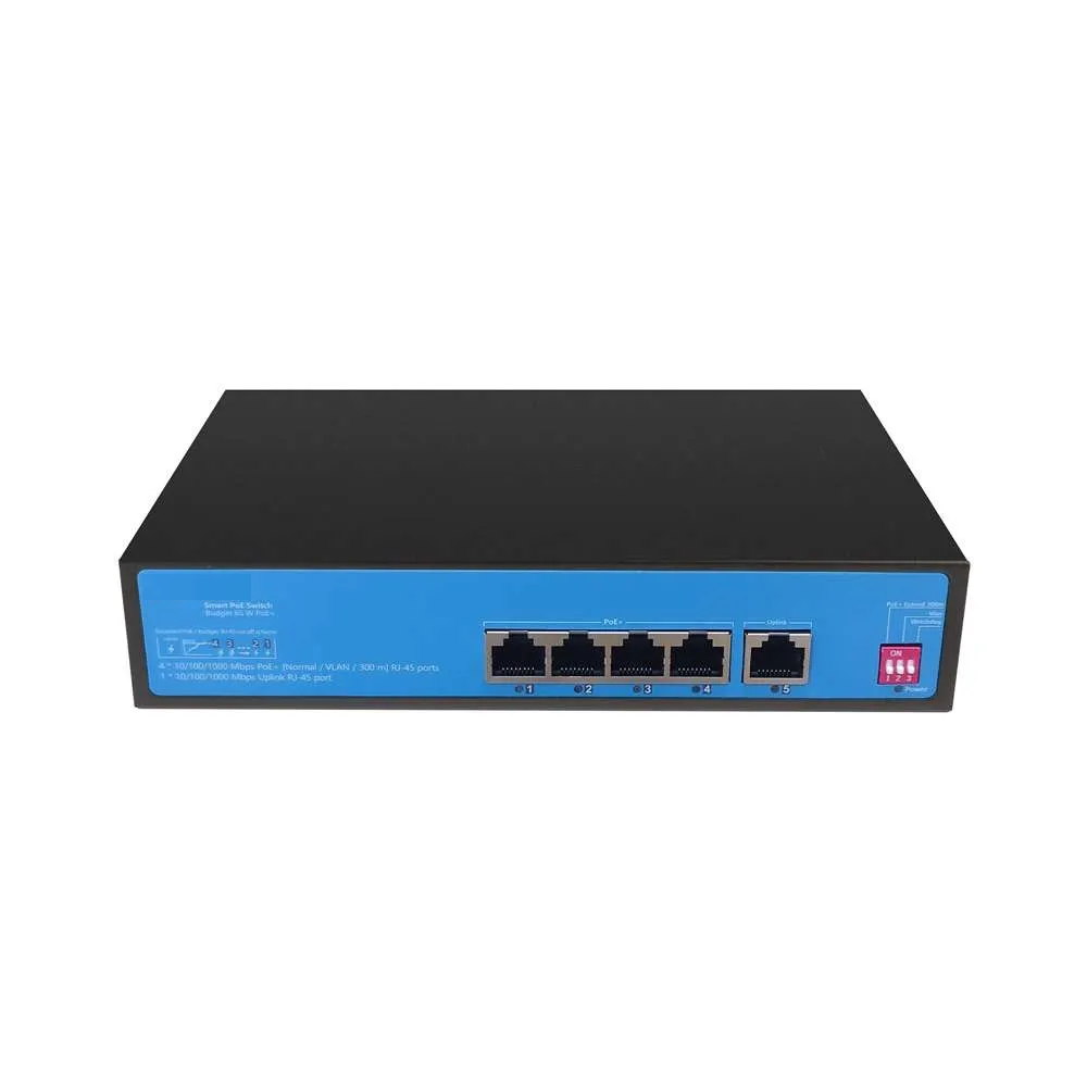 5 Ports Full Gigabit PoE Switch