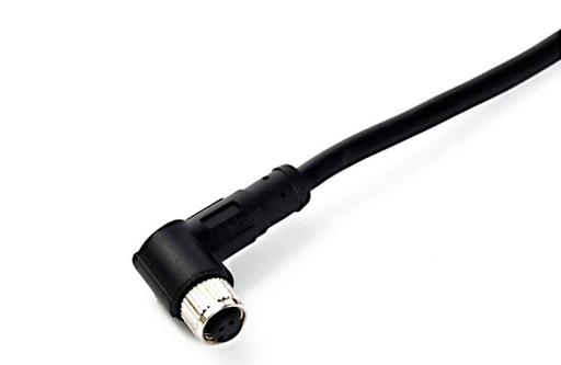 [XM-M53P-F] M5 Female Right Angle Overmolded Cable 3 PIN