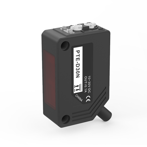 [XNPTE-D30P] Square photoelectric sensor