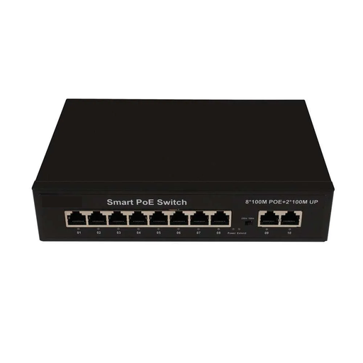 [XC-S1710CF-AP] Best Price 10 Ports 100M PoE Switch with Build-in Network Switch