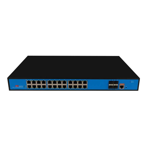 [XC-S2928GM-AP] 28 Ports Managed PoE Switch with 4*10G SFP+ Port