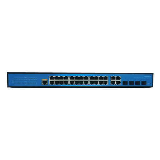 [24 Ports Full Gigabit Managed PoE Switch] XC-S2924GM-AP