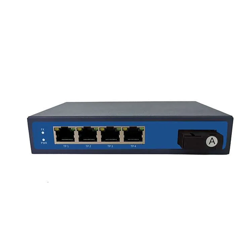 [XC-S1905CXG-DP] 5 Ports Full Gigabit PoE Switch with 1*SC Uplink Port