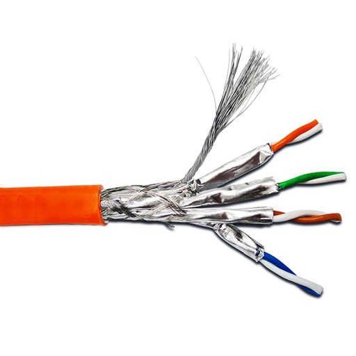 [XN-CA7S-500/YL] 10G Category 7 double shielded network cable
