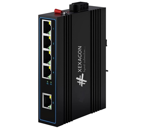 [XC-IS0517] 5-port Industrial Unmanaged Switch